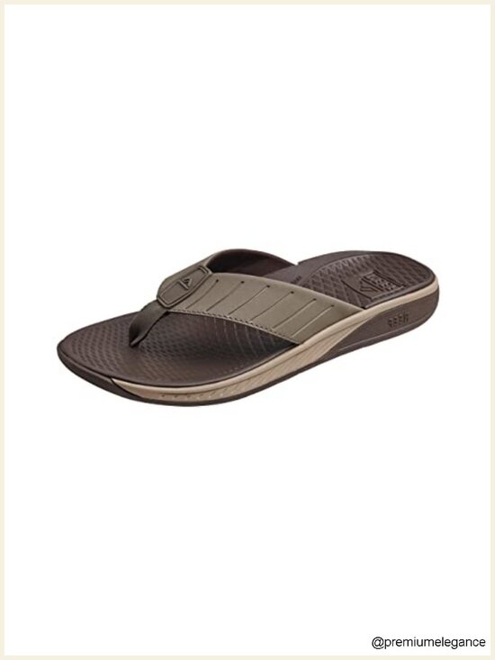 Water Friendly Flip Flops with Quick Dry Liner - Non-Marking Rubber Sole